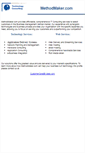 Mobile Screenshot of methodmaker.com
